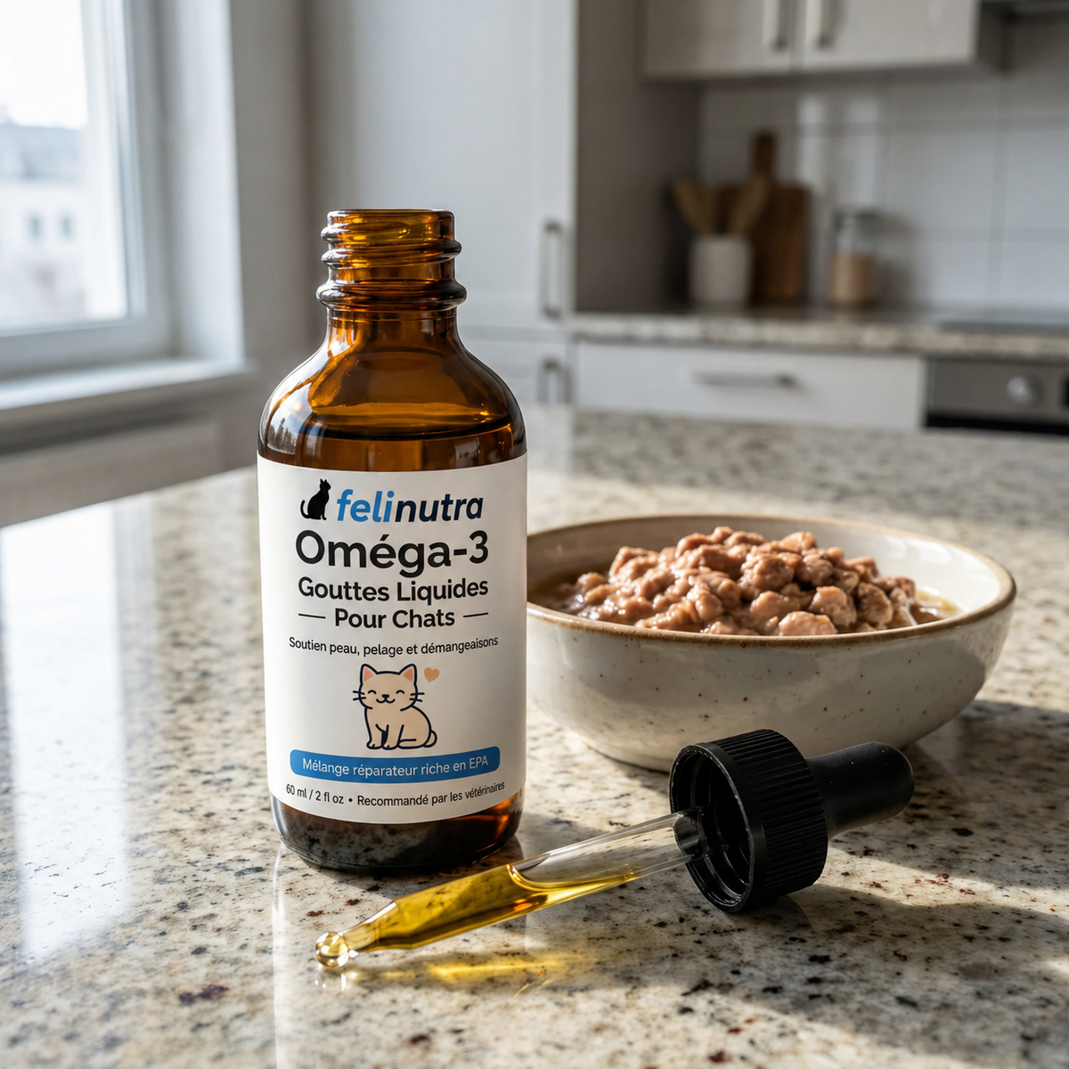 Gouttes d'Oméga-3