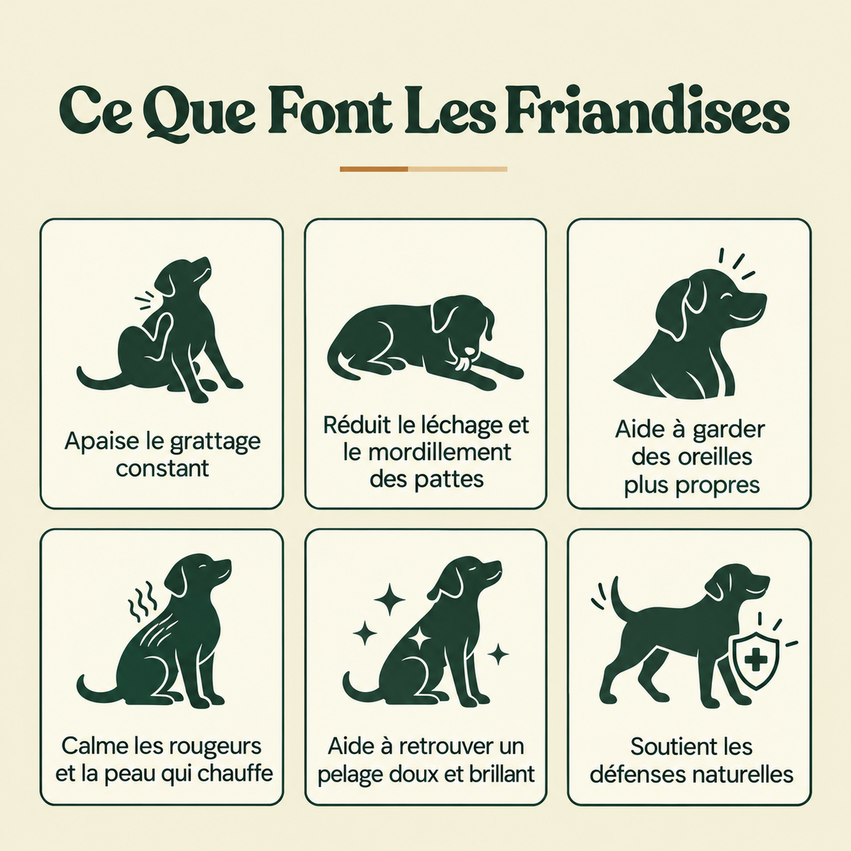Felinutra Friandises Démangeaisons & Immunité Pour Chiens